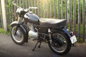 Zündapp 200S im Jahre 1998, kurz nach der Komplettierung und Zulassung